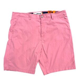 Tailor Vintage Men's 38‎ Pink Luxe Performance Greenwich Slim Fit Comfort Shorts